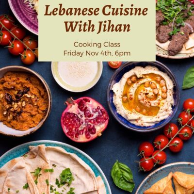 Lebanese cooking class in Atlanta