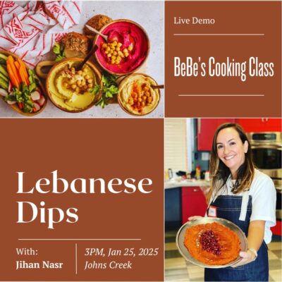 Lebanese dips and spreads